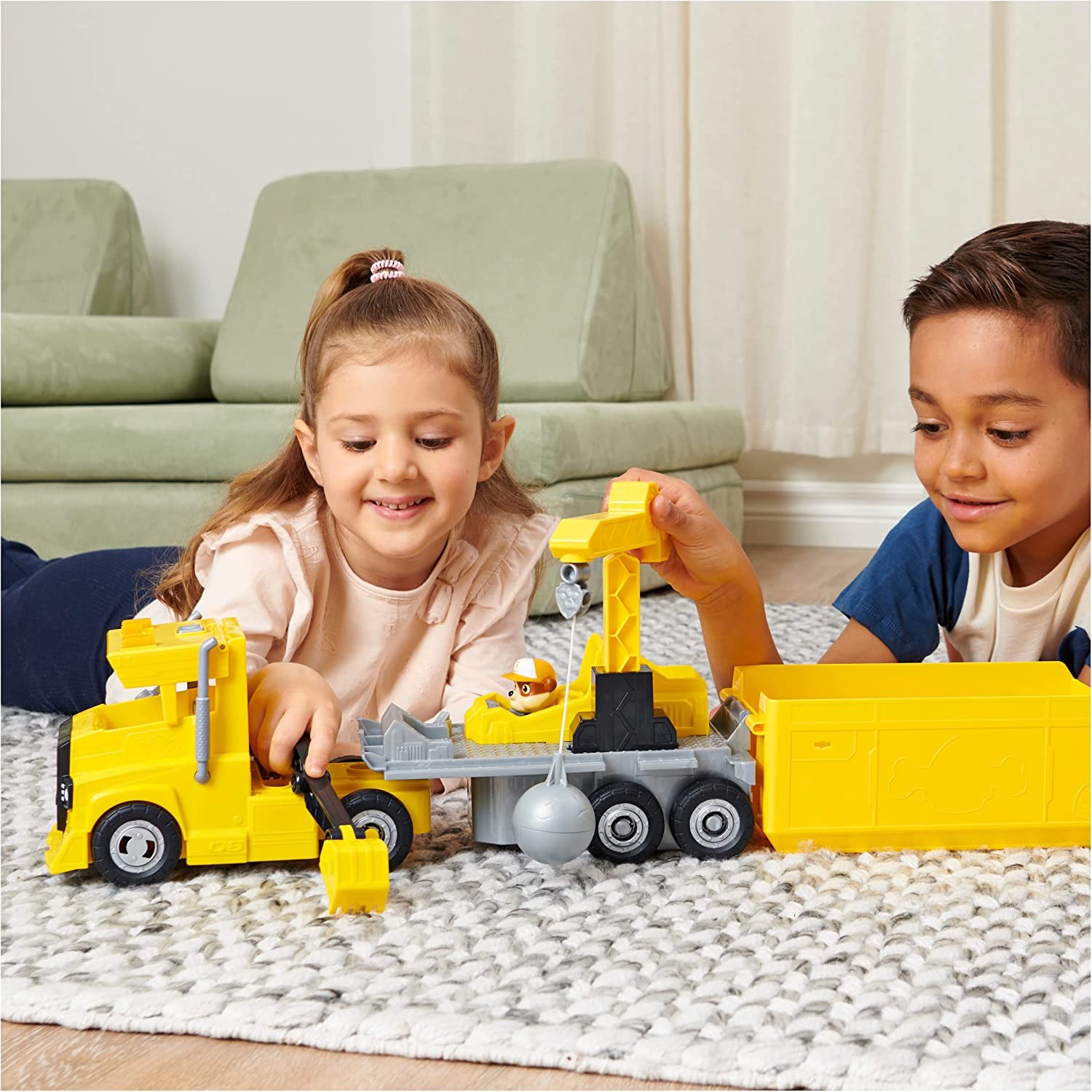 Paw Patrol, Rubble 2-in-1 X-Treme Truck with Excavator Paw Patrol, Rubble 2-in-1 X-Treme Truck with Excavator