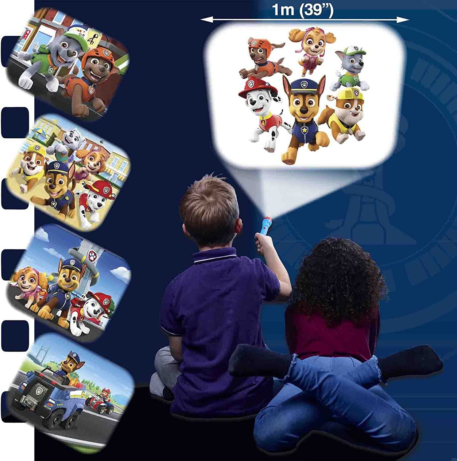 Paw Patrol Torch & Projector