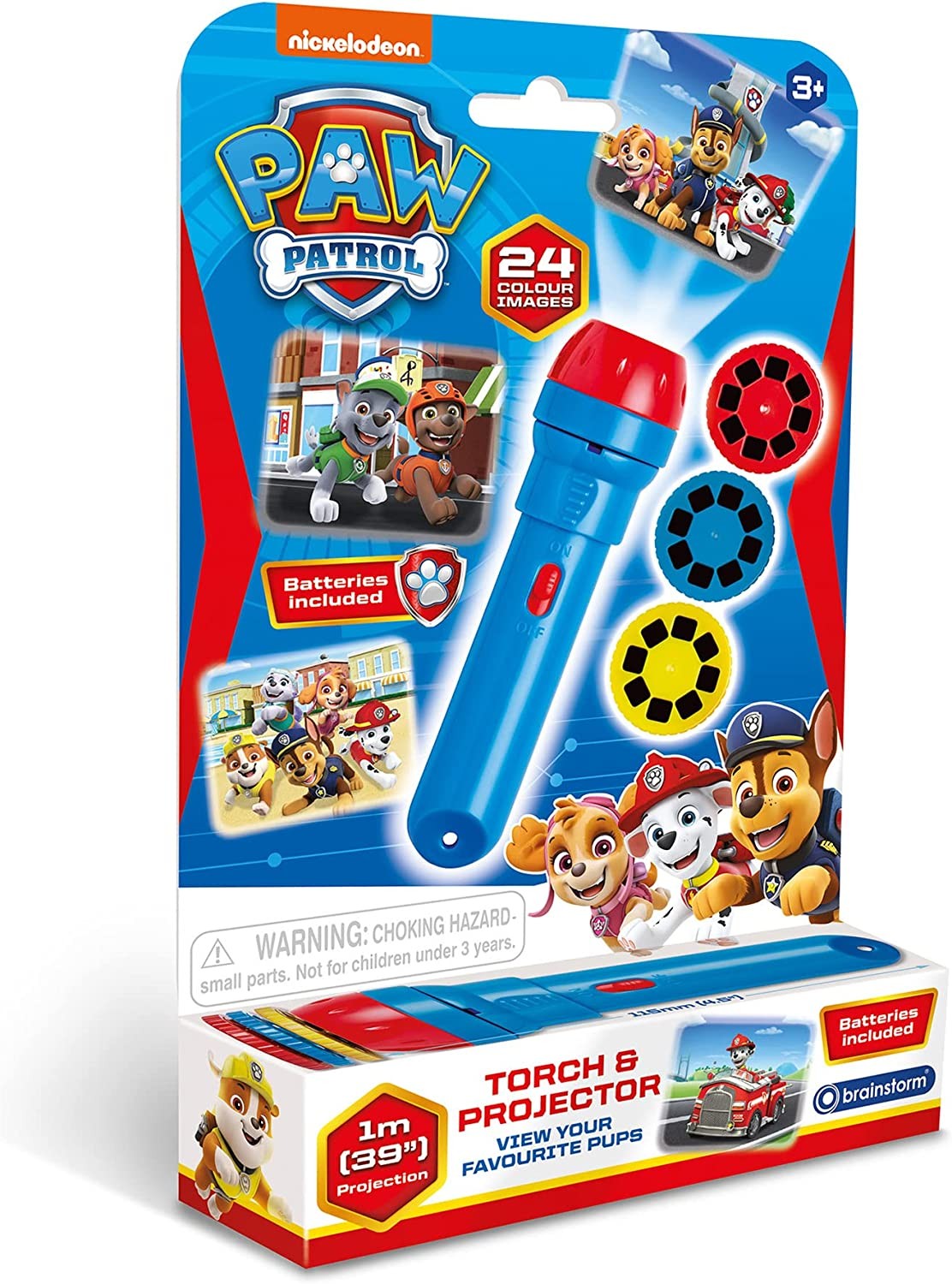 Paw Patrol Torch & Projector - Toymaster - Fagan Toys