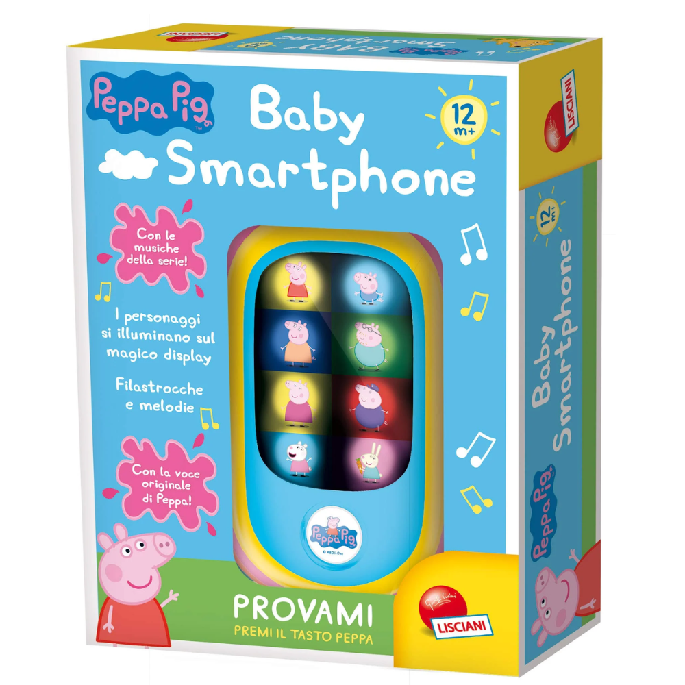Peppa Pig Smartphone LED - Toymaster - Fagan Toys