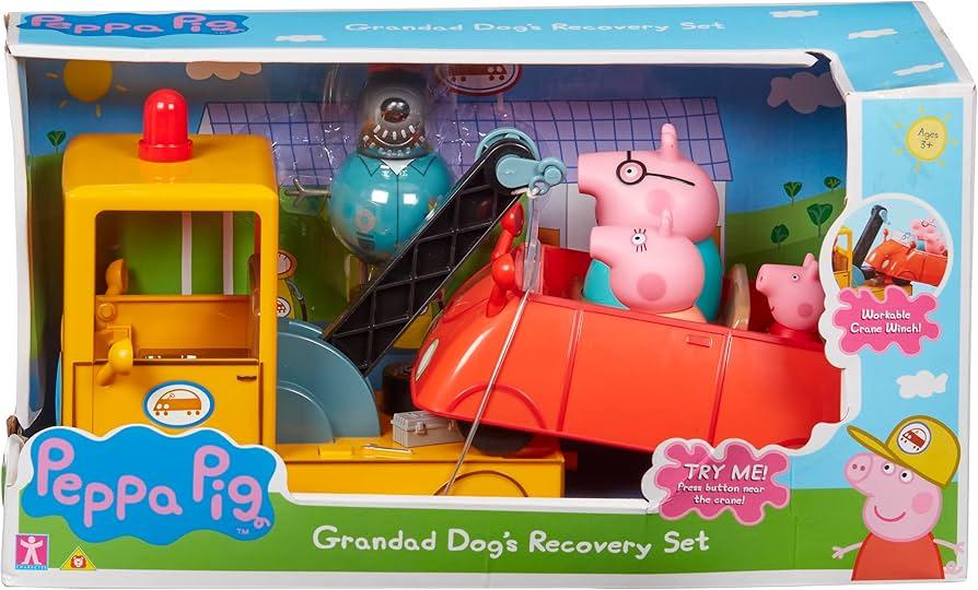 Peppa Pig Grandad Dogs Recovery Set - Toymaster - Fagan Toys