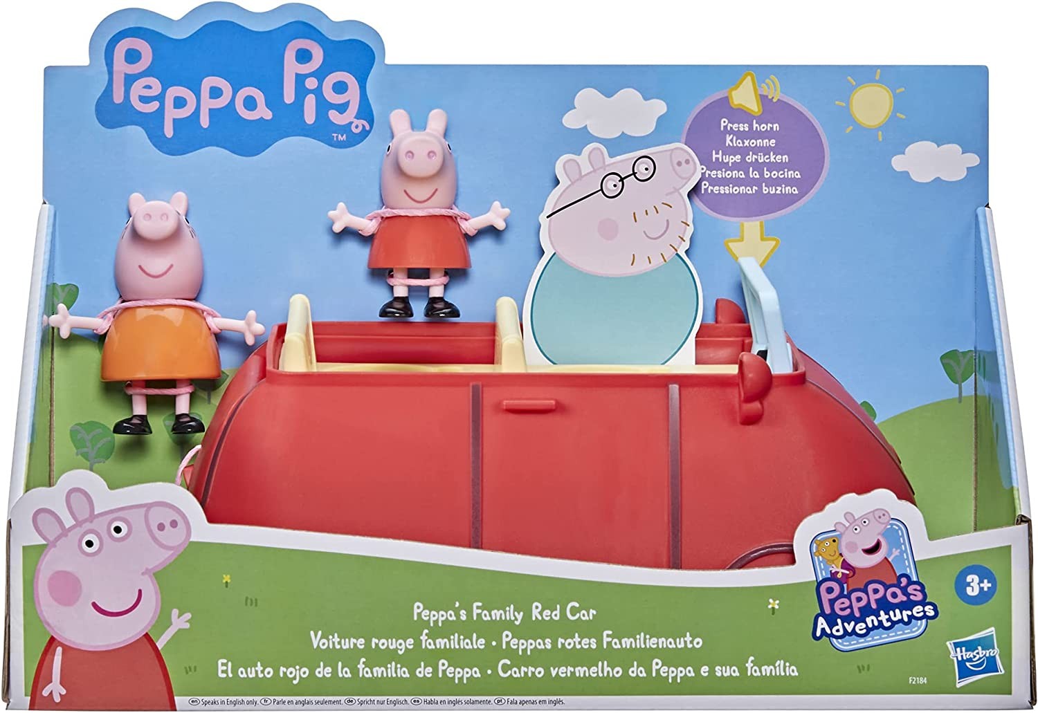 Peppa Pig Peppa\u2019s Family Red Car