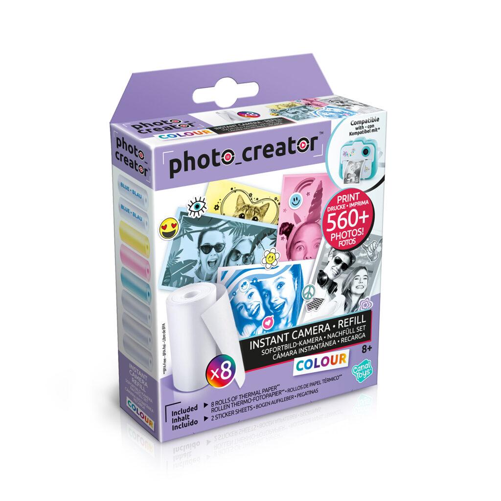 Photo Creator Instant Camera Colour Refill Pack - Toymaster - Fagan Toys