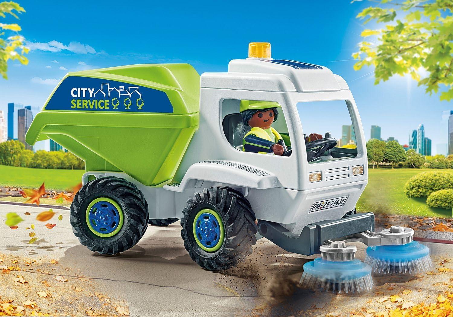 Playmobil 71432 City Life Road Sweeper - Toymaster - Fagan Toys