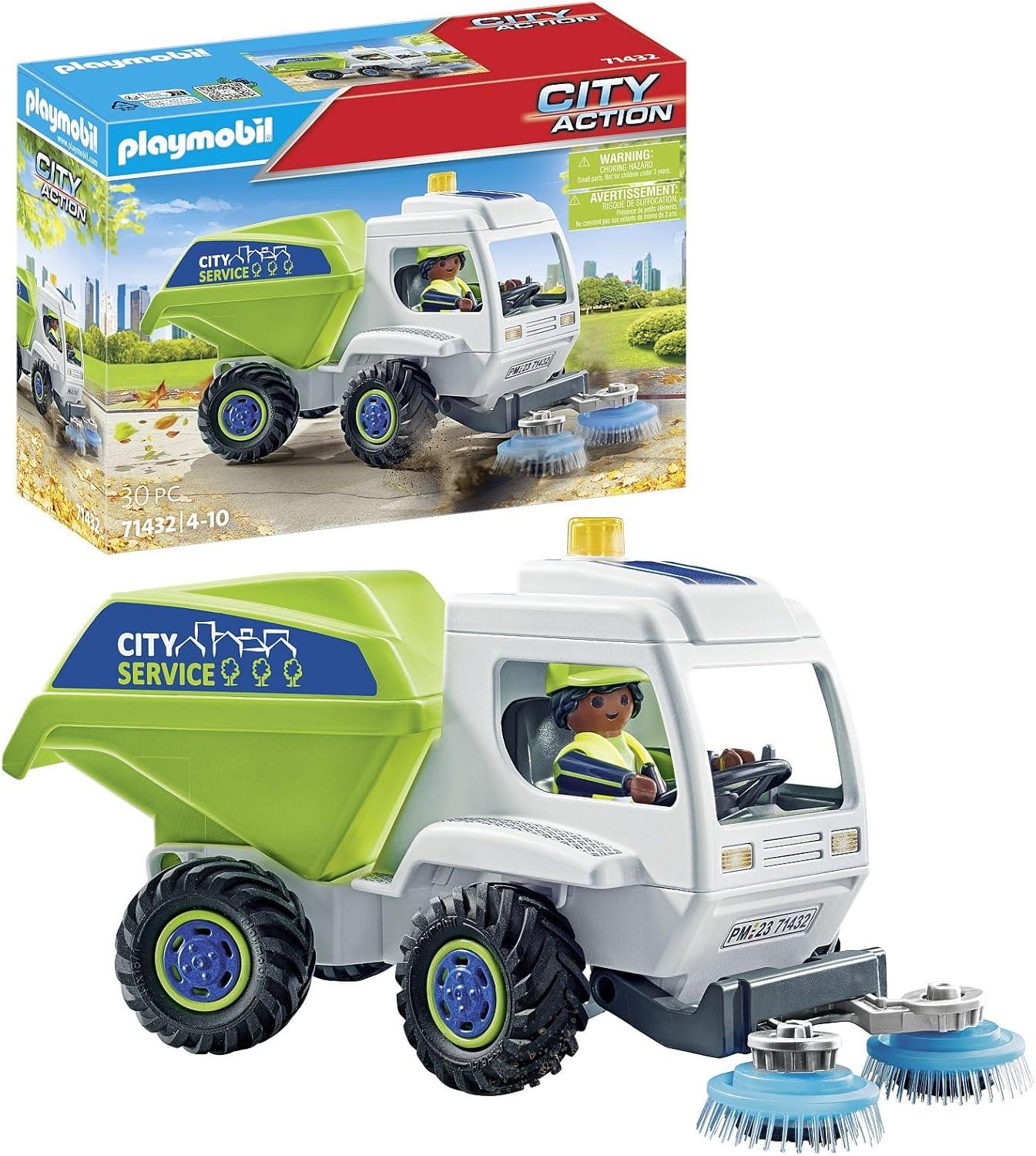Playmobil 71432 City Life Road Sweeper - Toymaster - Fagan Toys