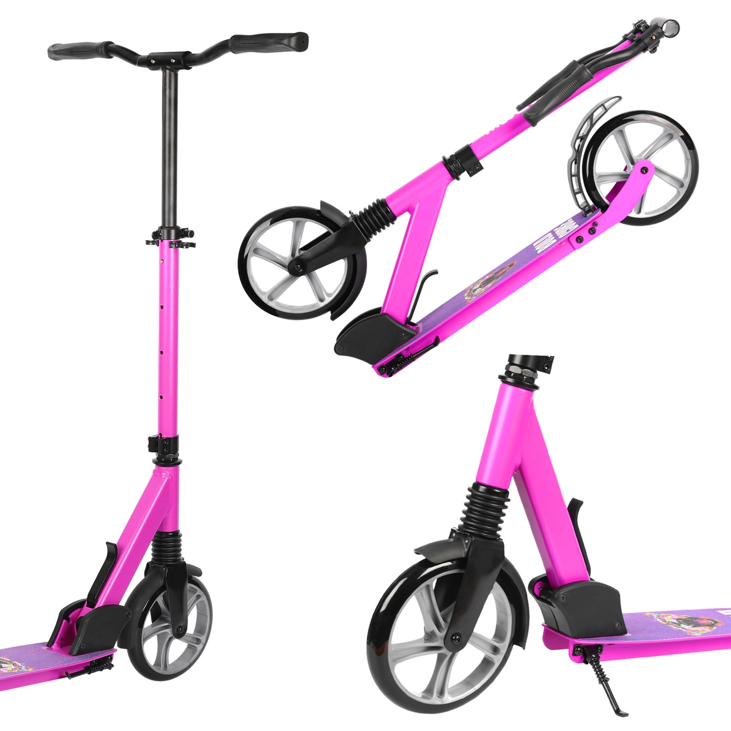 Purple- Big 2 Wheel Scooter - Toymaster - Fagan Toys