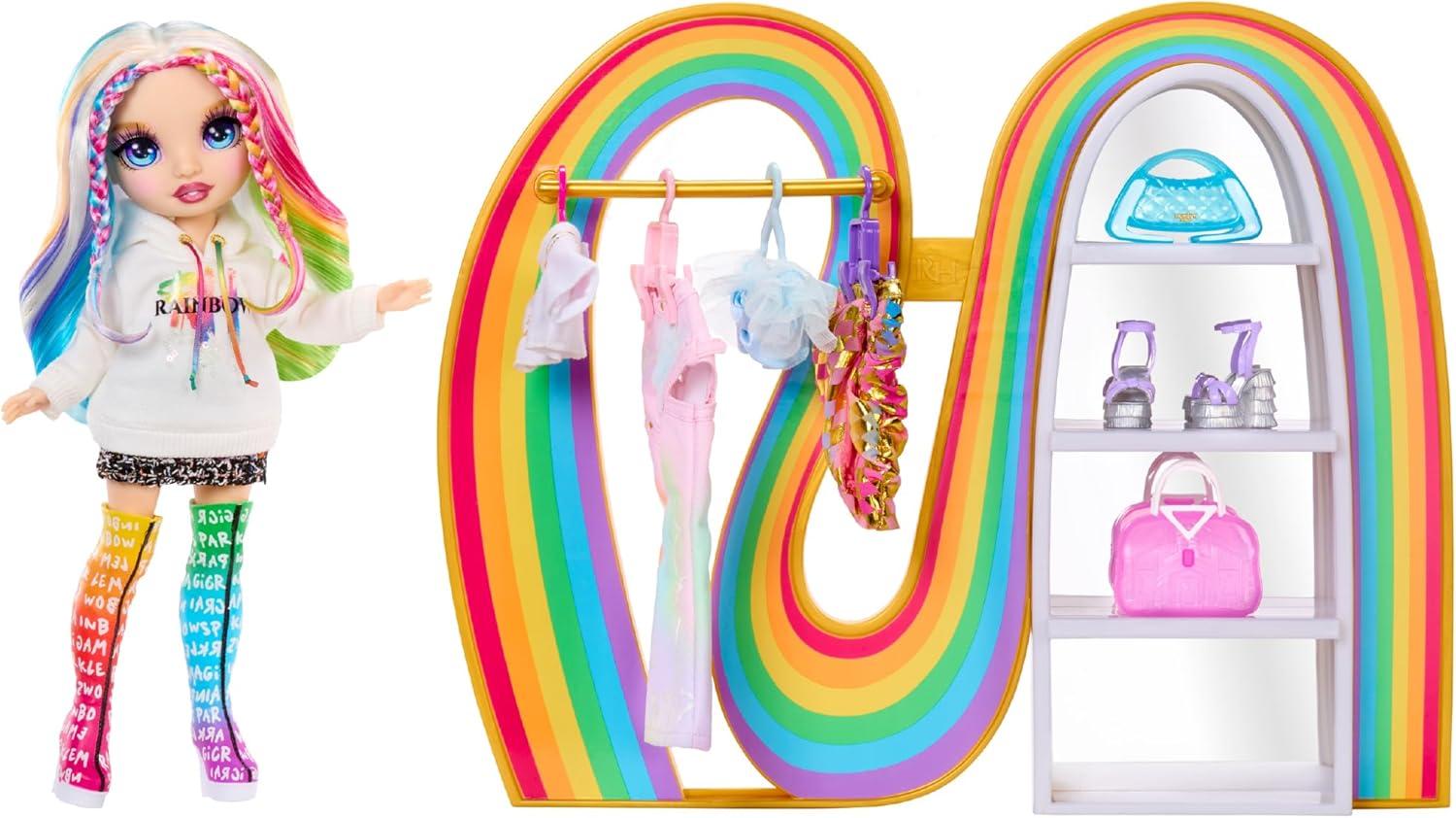 Rainbow High Deluxe Fashion Closet Playset (Amaya Raine) - MGA - Fagan Toys