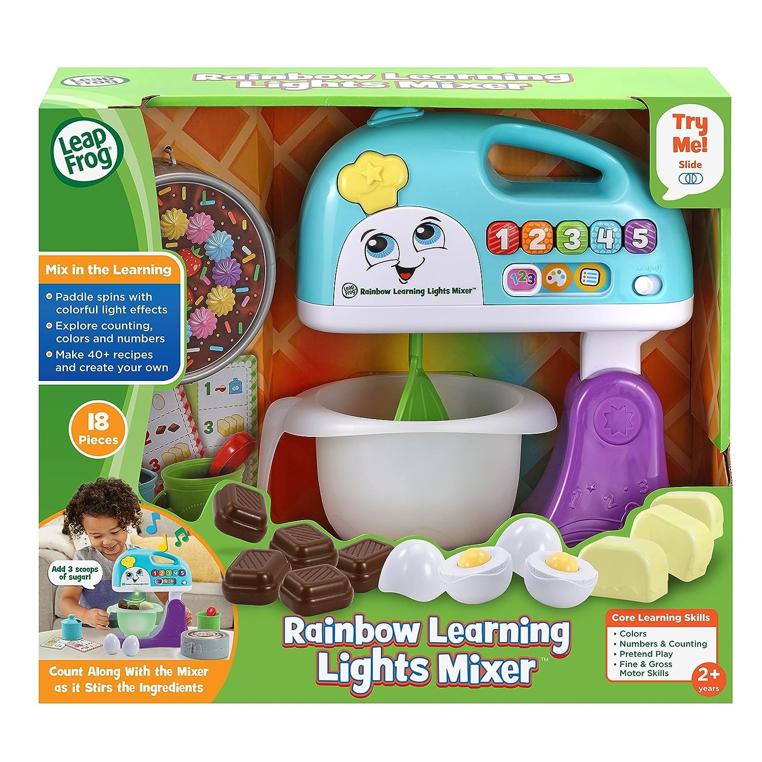 Leapfrog Rainbow Learning Lights Mixer - Leapfrogs - Fagan Toys