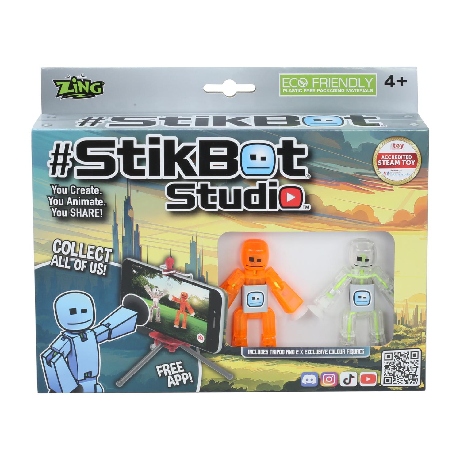 Stikbot Studio Pro Animation Kit with Tripod -  - Fagan Toys