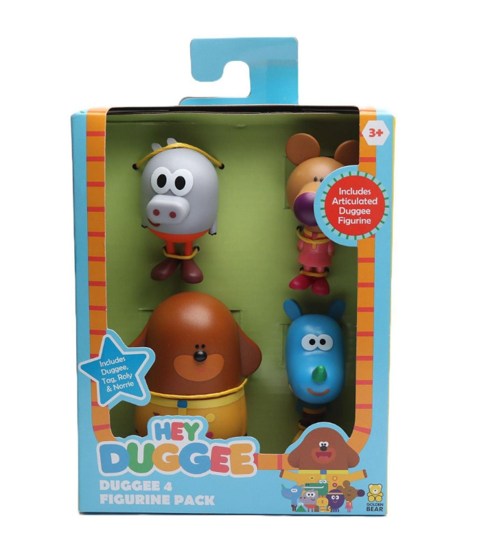 Hey Duggee 4 Figure Pack Asst - Toymaster - Fagan Toys