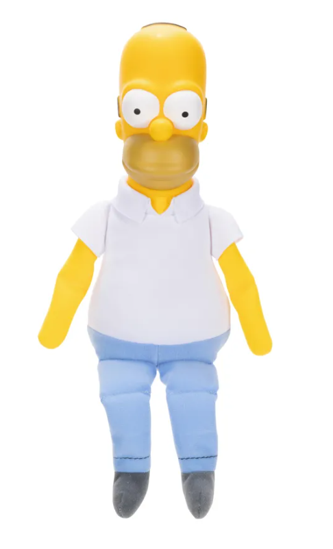 The Simpsons Shelf Talker Plush - Homer - Toymaster - Fagan Toys