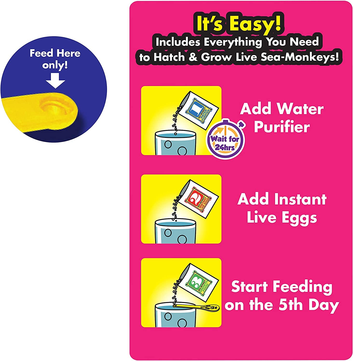 Sea Monkeys - Magic Castle - Pets Sea Monkeys - Magic Castle - Pets