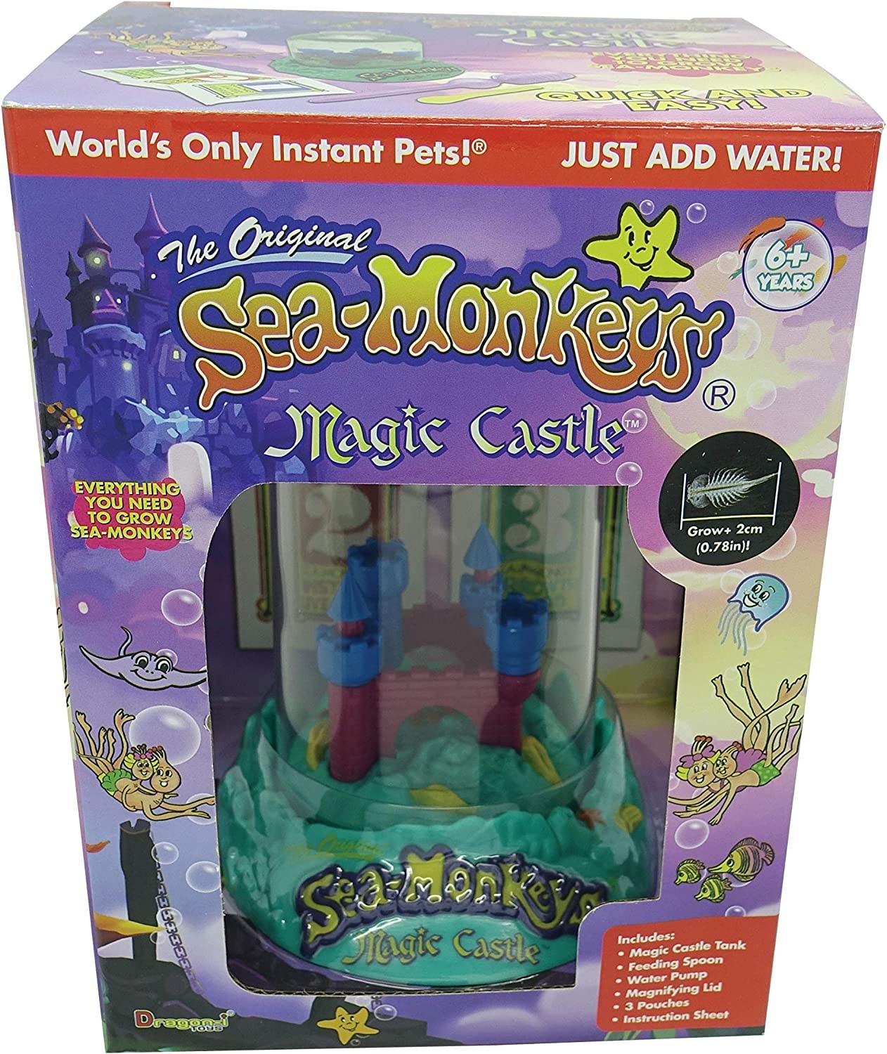 Sea Monkeys - Magic Castle - Pets Sea Monkeys - Magic Castle - Pets