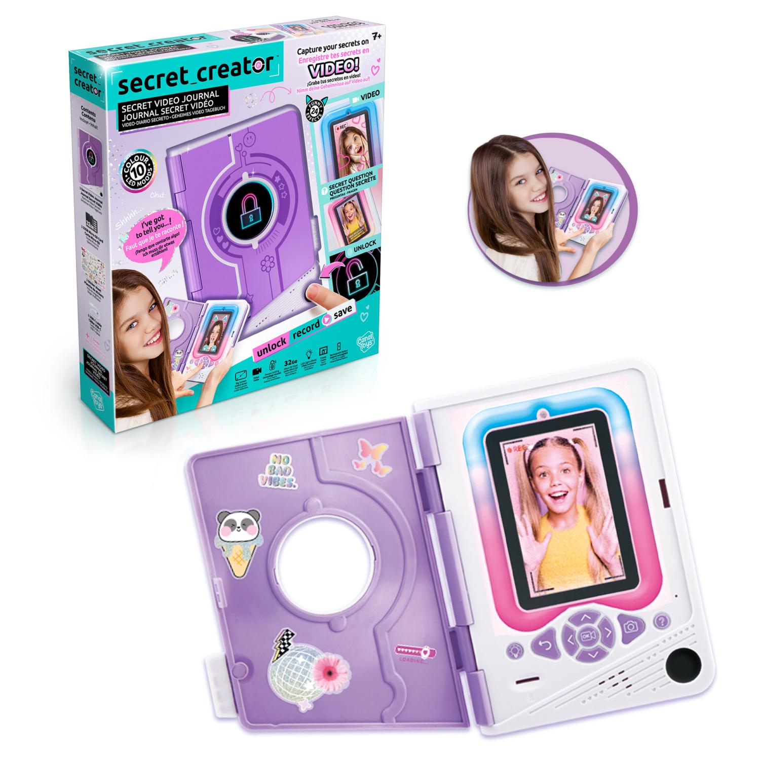 Secret Creator Secret Video Journal - Toymaster - Fagan Toys