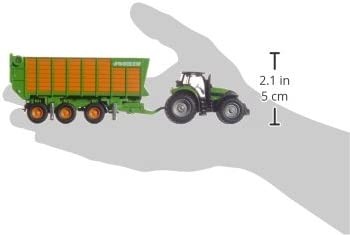 Siku Deutz-Fahr with 3 Pce Joskin Trailer Set