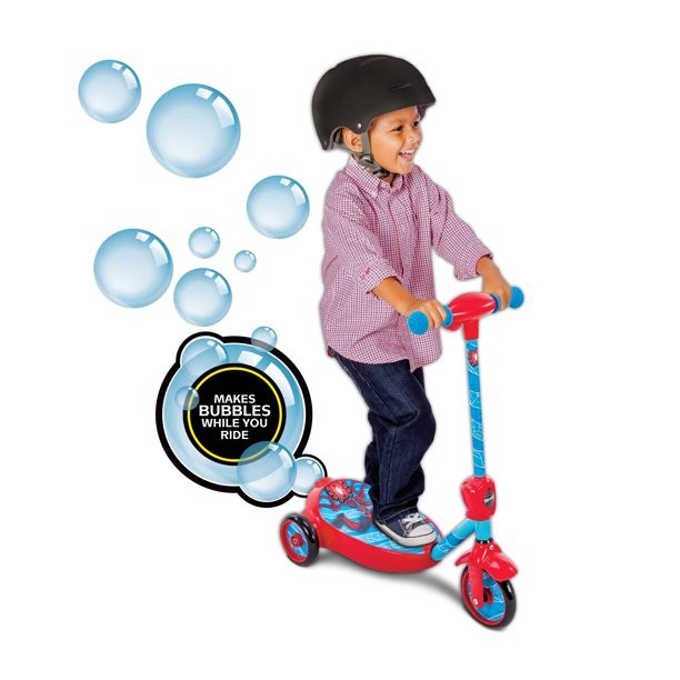 Spiderman 3Wheel Electric Scooter, Bubble Scooter Fagan toys