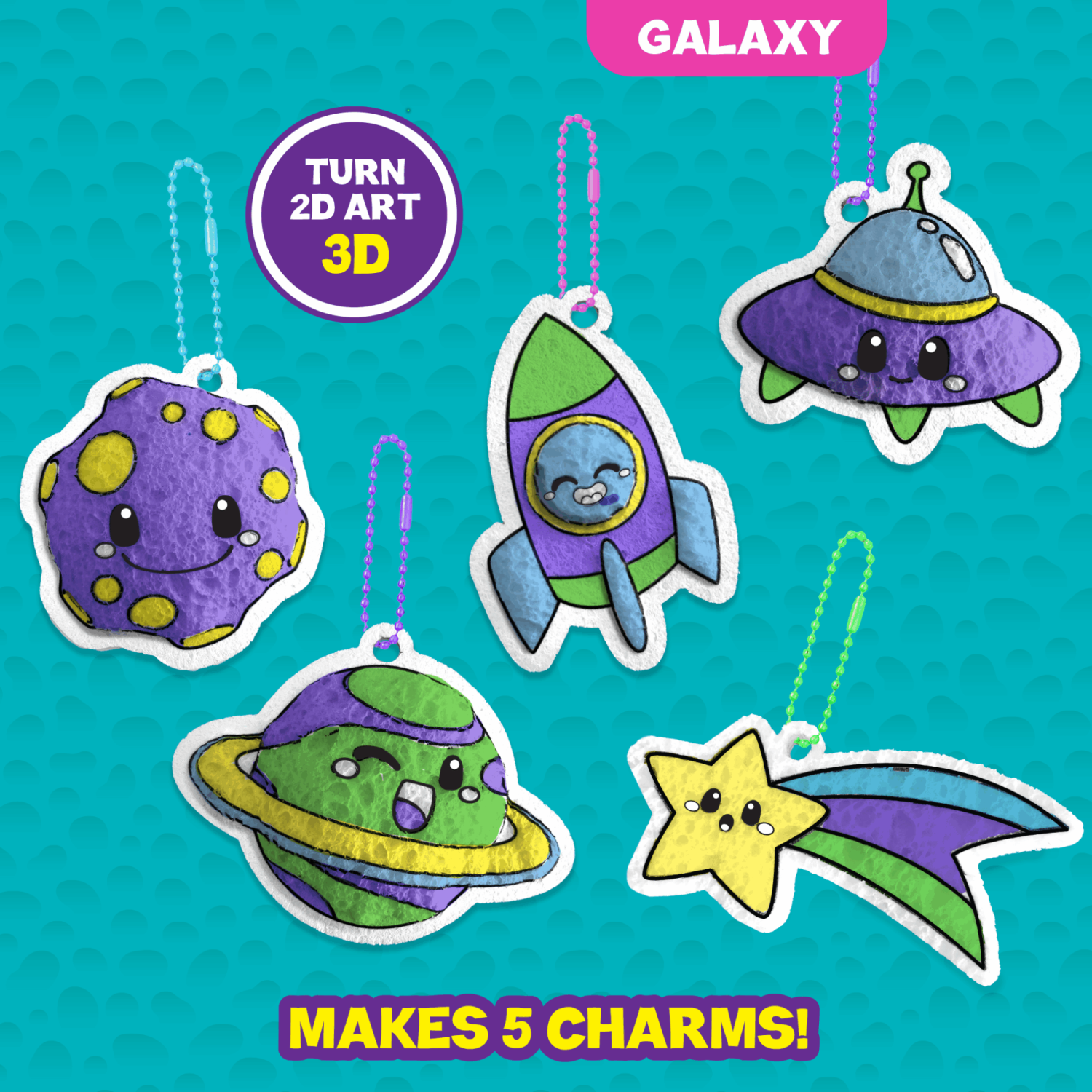 Spongeez Colour-in Charm Kit -  - Fagan Toys