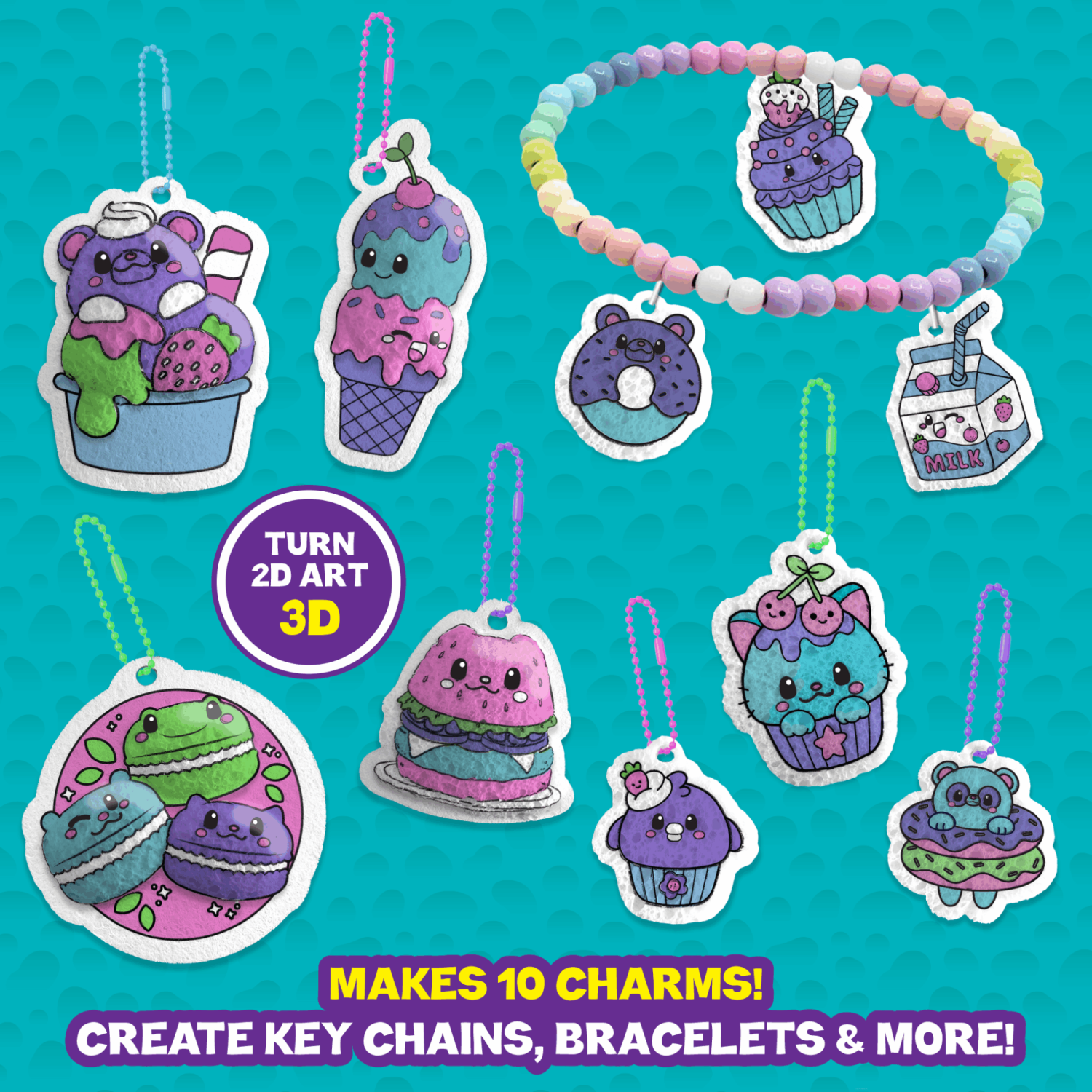 Spongeez Foodie Squishy Sponge Accessory Set -  - Fagan Toys