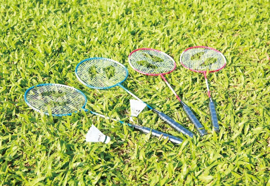 Sportcraft Badminton & Volleyball Combo Set Sportcraft Badminton & Volleyball Combo Set