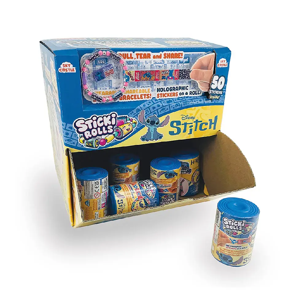Sticki Rolls Disney Stitch Sticki Band Capsule -  - Fagan Toys
