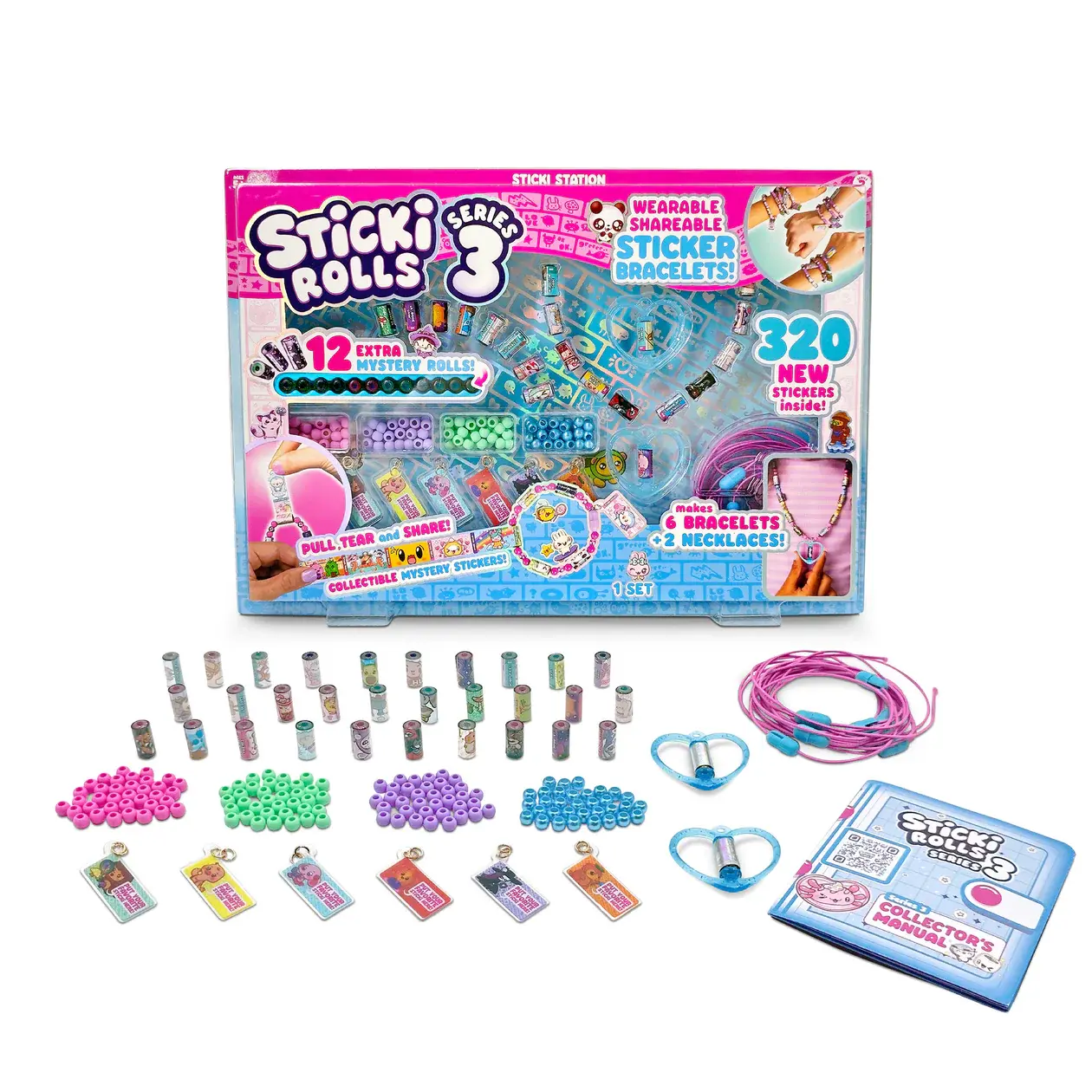 Sticki Rolls Sticki Station Series 3 with 320 Stickers -  - Fagan Toys