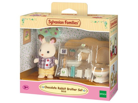 Sylvanian Chocolate Rabbit Brother Set Sylvanian Chocolate Rabbit Brother Set