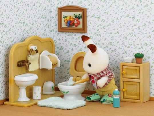 Sylvanian Chocolate Rabbit Brother Set Sylvanian Chocolate Rabbit Brother Set