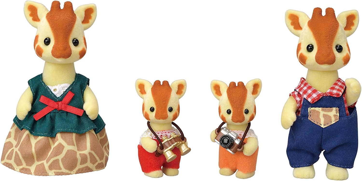 Sylvanian Families Giraffe Family Figures