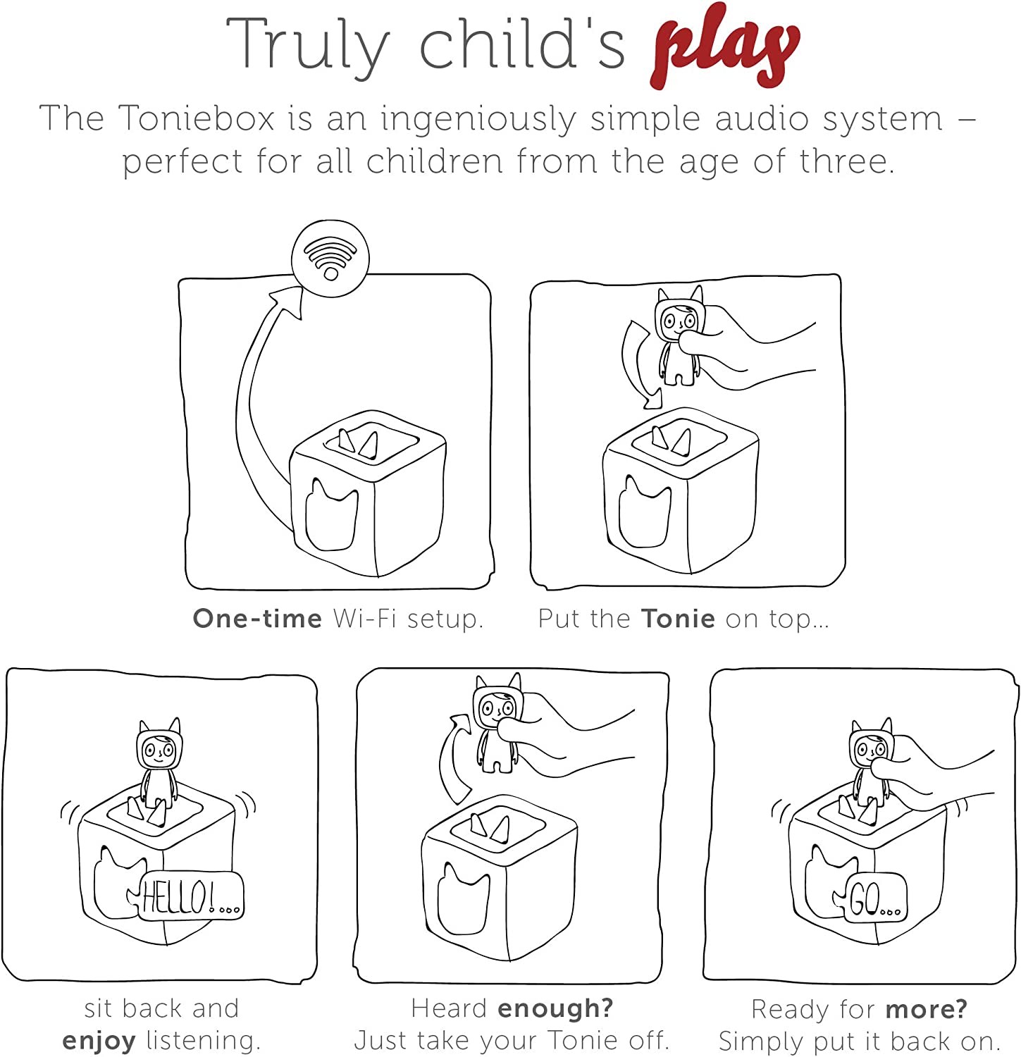 tonies Toniebox Starter Set - Blue