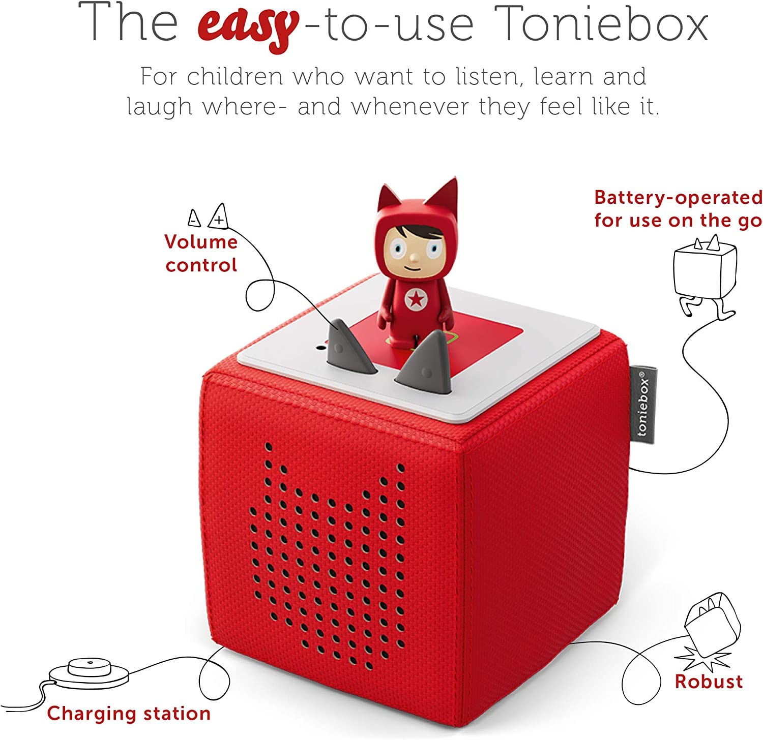 tonies Toniebox Starter Set Red