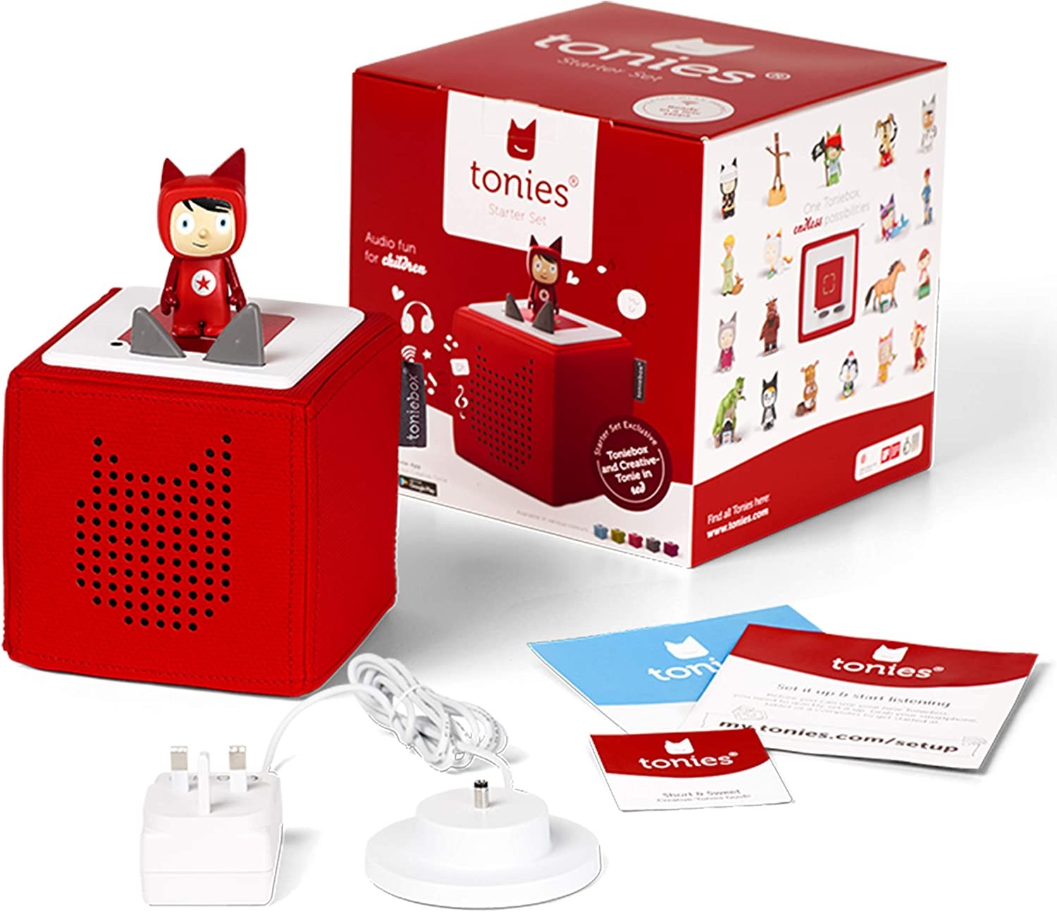 tonies Toniebox Starter Set Red