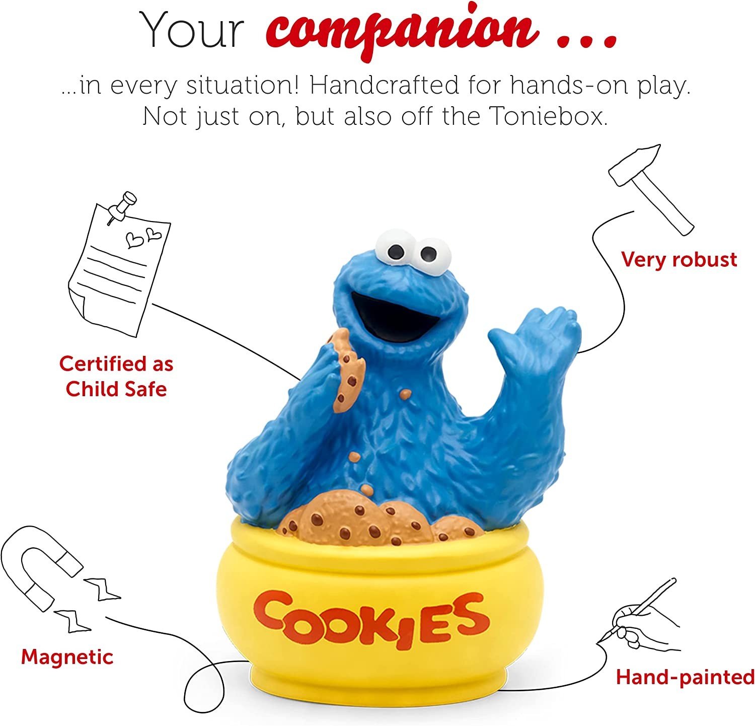 tonies Sesame Street - Cookie Monster tonies Sesame Street - Cookie Monster