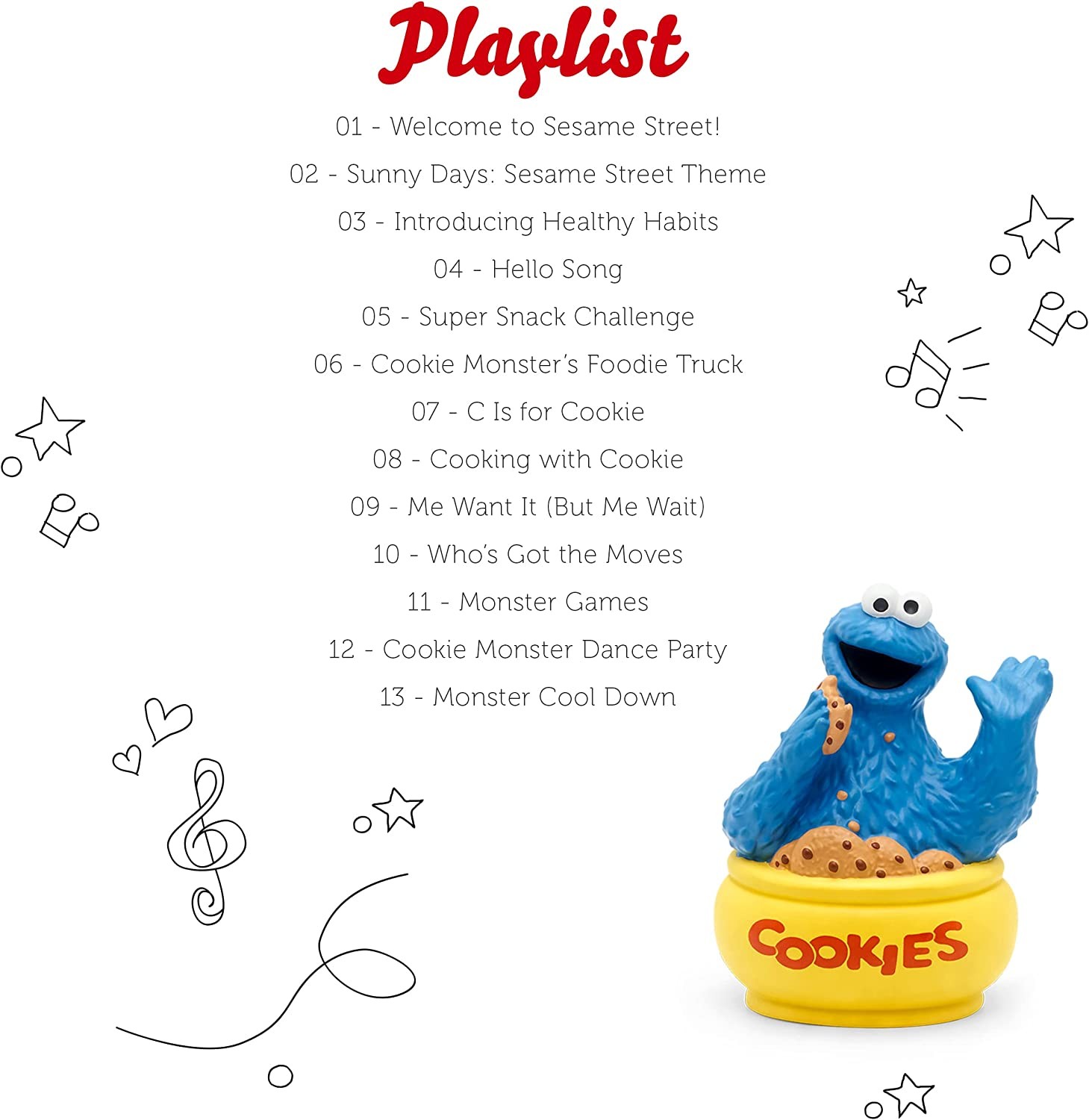tonies Sesame Street - Cookie Monster tonies Sesame Street - Cookie Monster