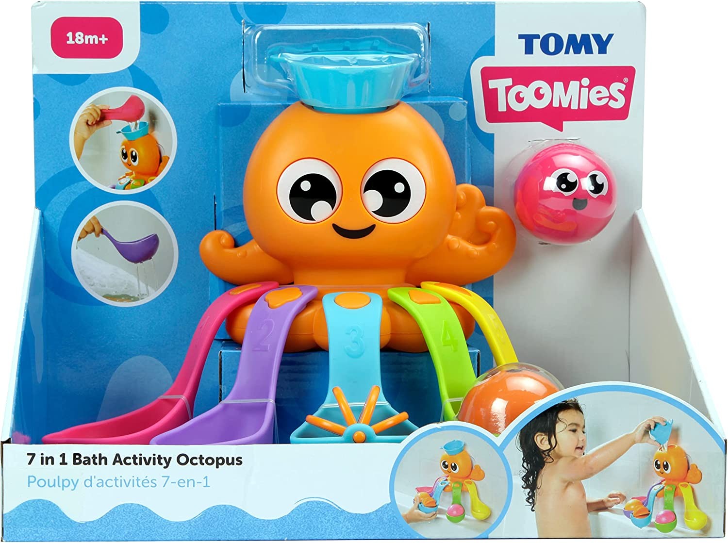 Toomies 7 in 1 Bath Activity Octopus