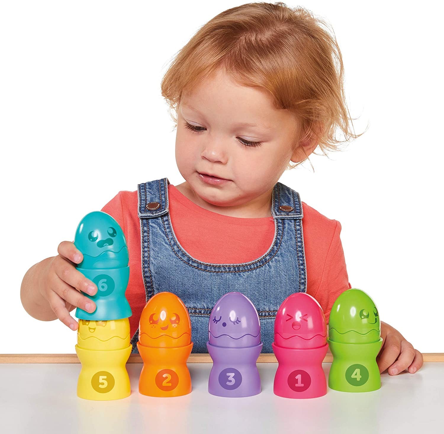 Toomies Hide& Squeak Egg Stacker Toomies Hide& Squeak Egg Stacker