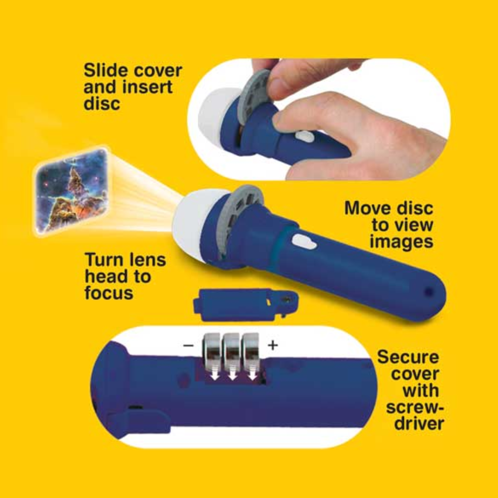 Space Torch and Projector - Toymaster - Fagan Toys