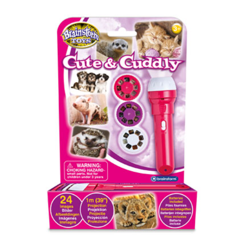 Cute & Cuddly Torch and Projector - Toymaster - Fagan Toys