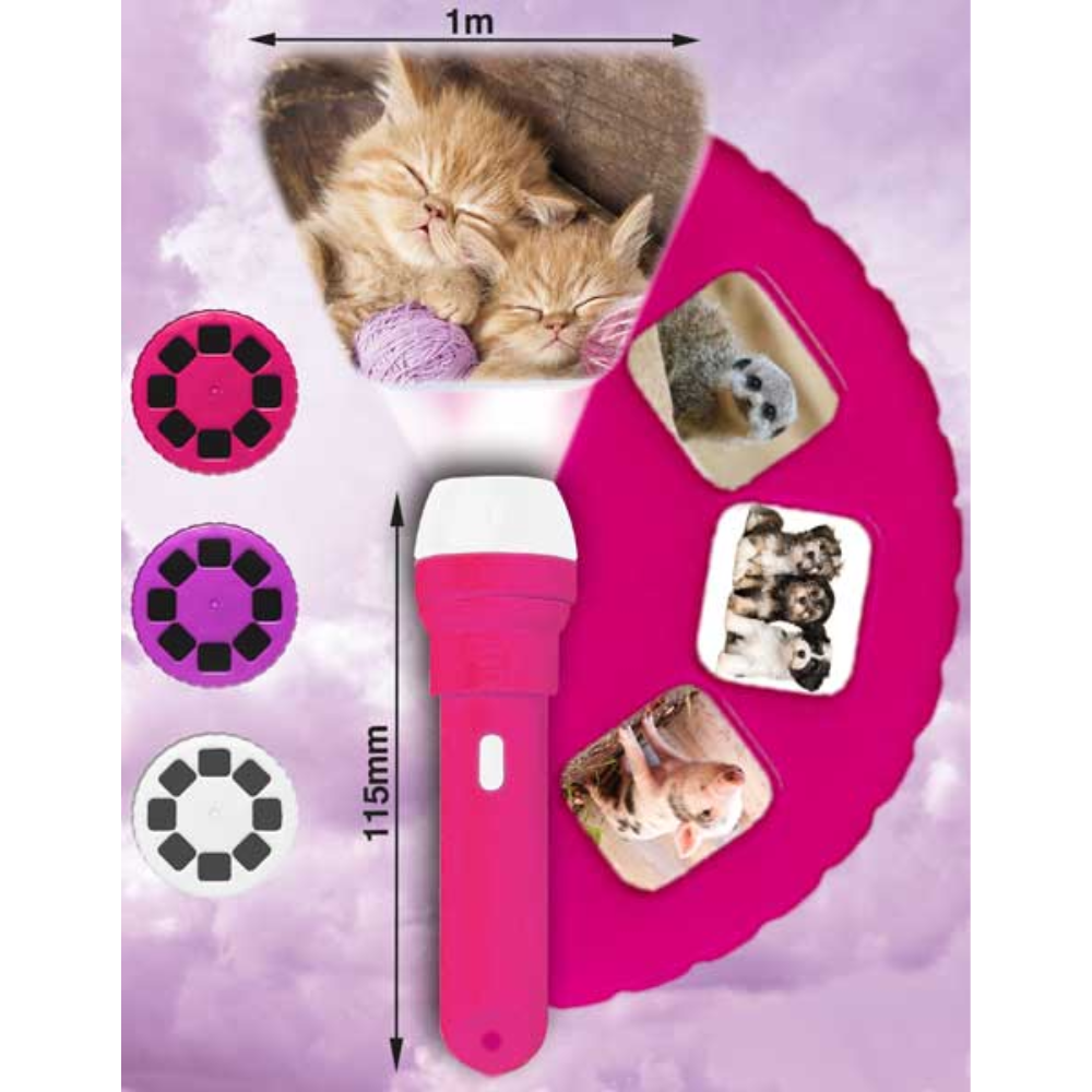 Cute & Cuddly Torch and Projector - Toymaster - Fagan Toys