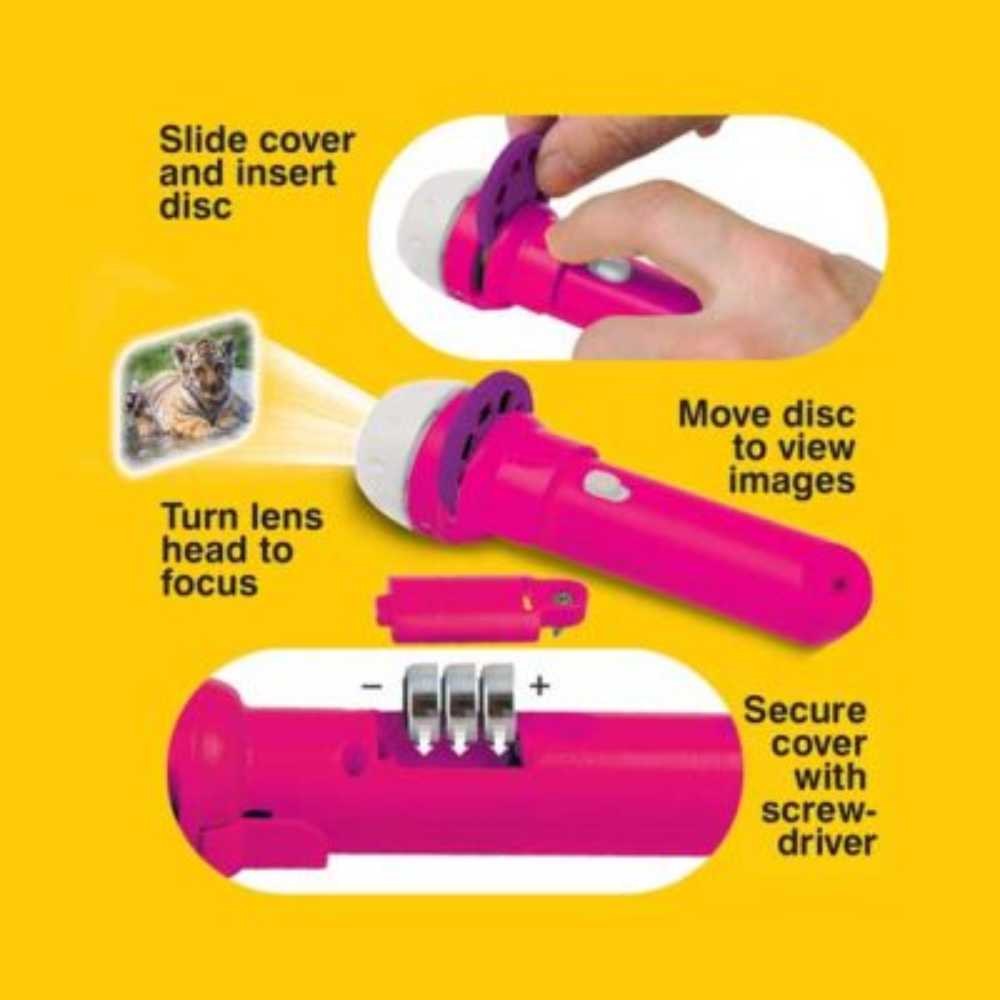 Cute & Cuddly Torch and Projector - Toymaster - Fagan Toys