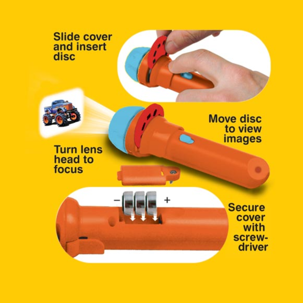 Tractor and Truck Torch and Projector - Toymaster - Fagan Toys