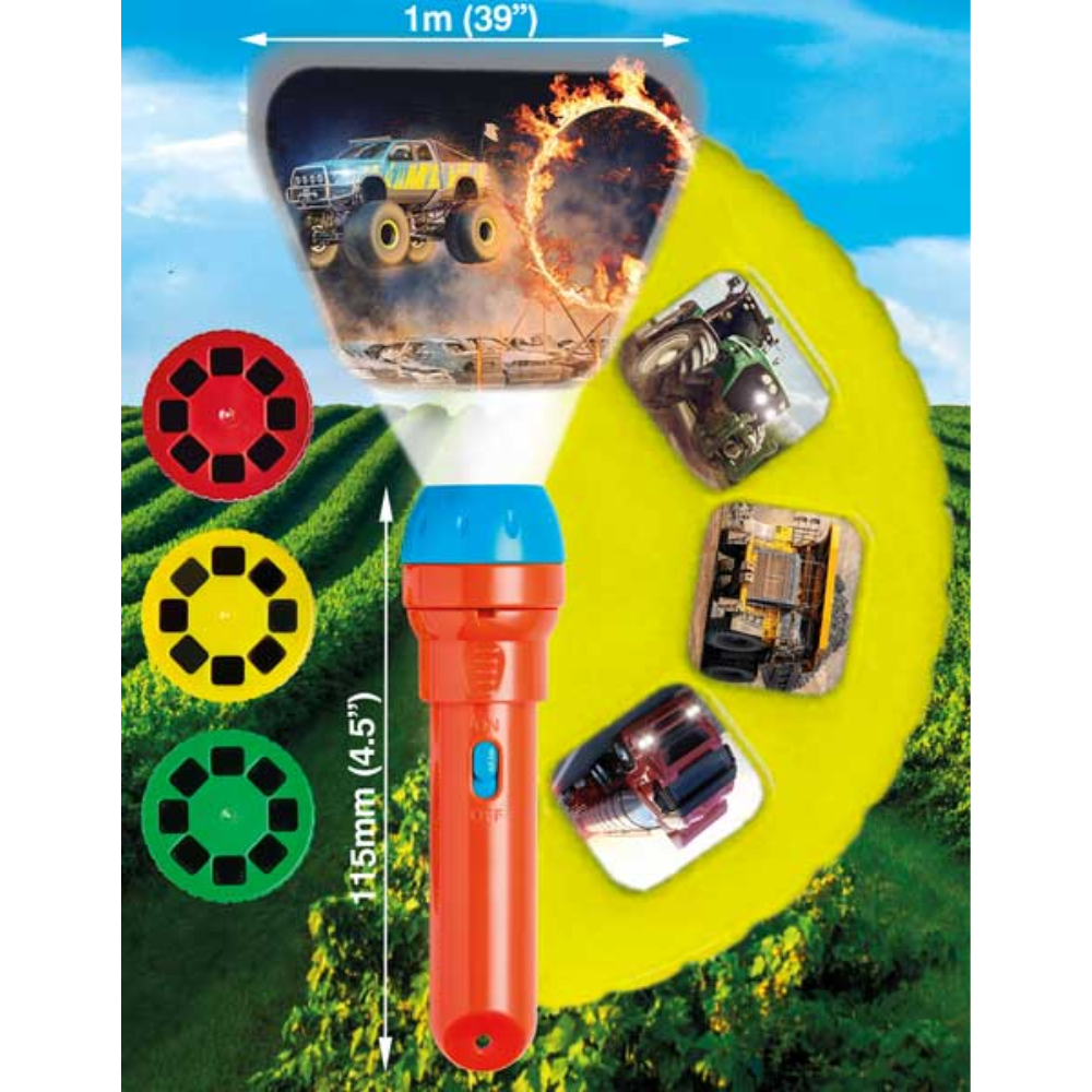 Tractor and Truck Torch and Projector - Toymaster - Fagan Toys