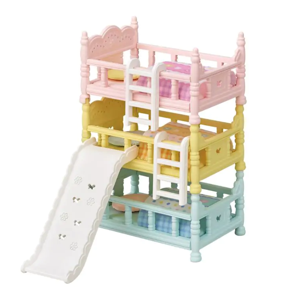 Sylvanian Families Triple Bunk Beds