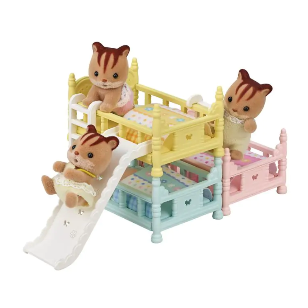 Sylvanian Families Triple Bunk Beds