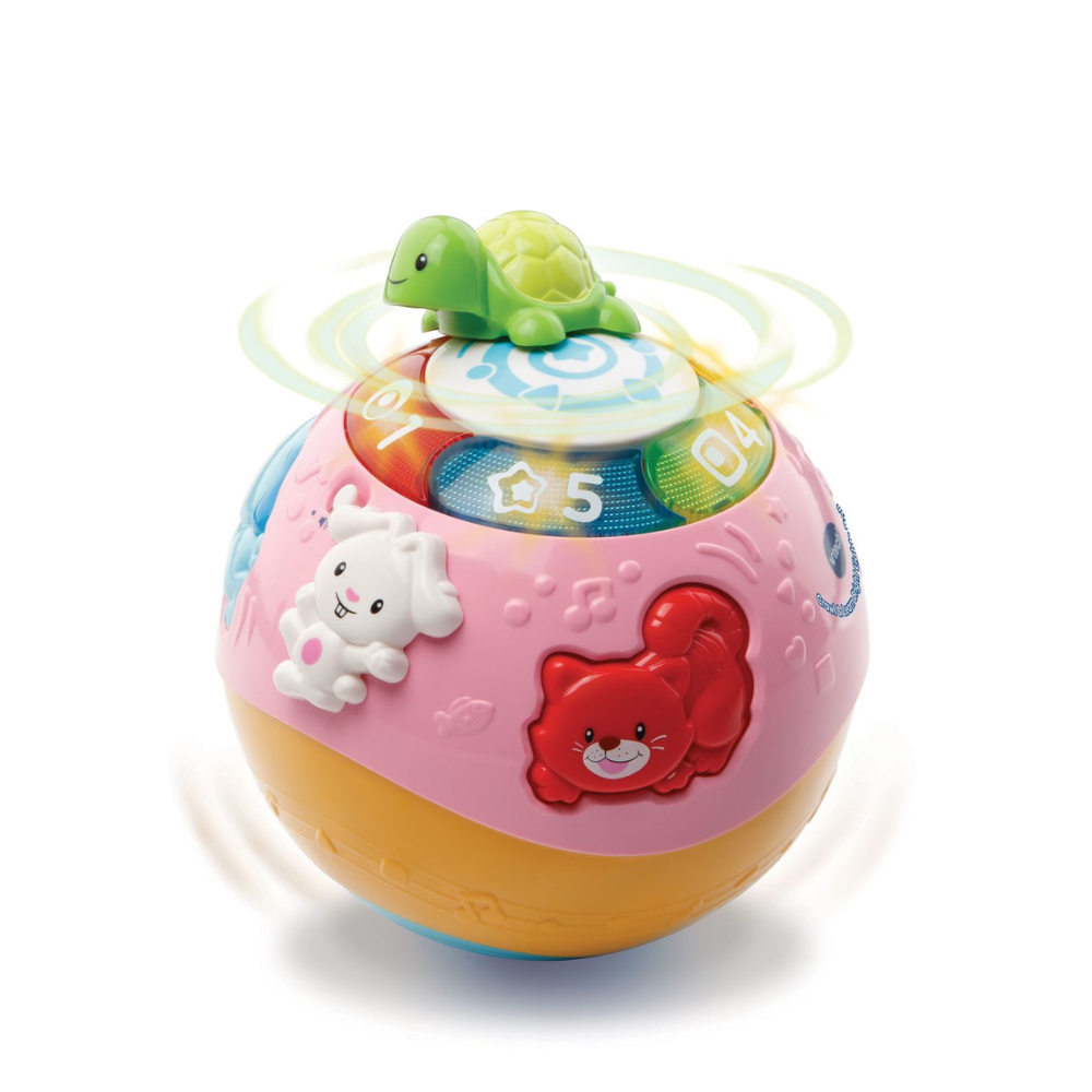 VTECH Crawl & Learn Bright Lights Ball - PINK - Toymaster - Fagan Toys