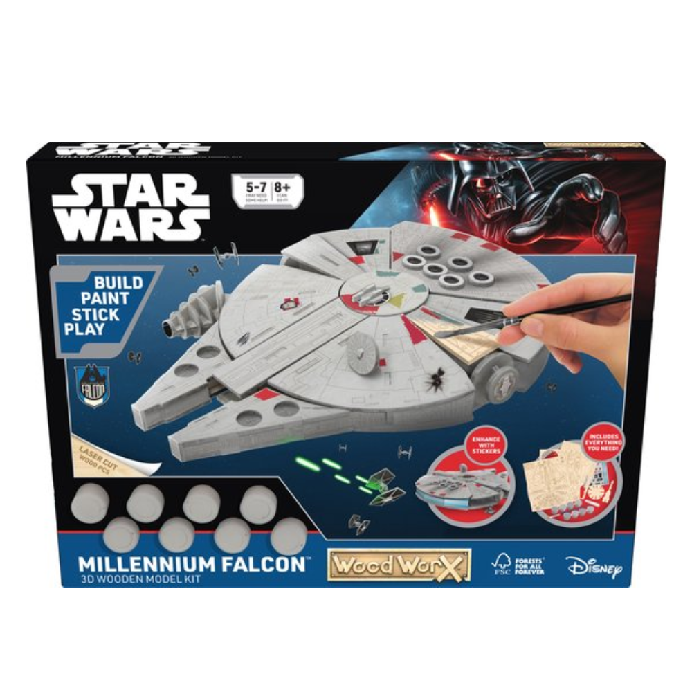 Wood Worx Star Wars Millennium Falcon