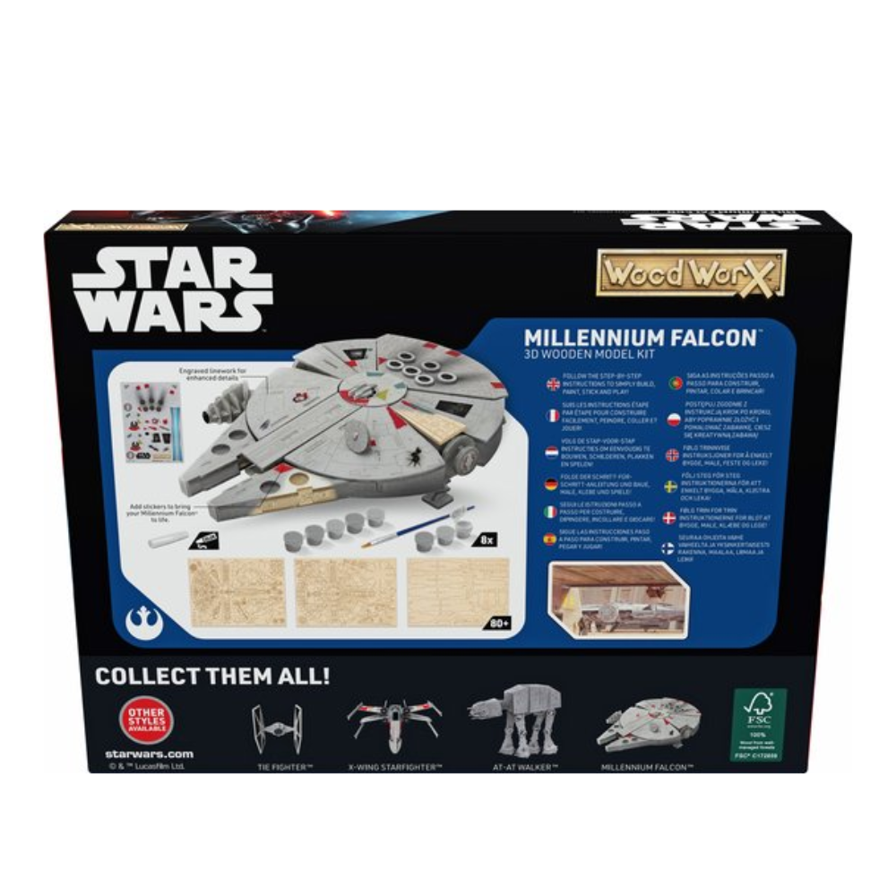 Wood Worx Star Wars Millennium Falcon