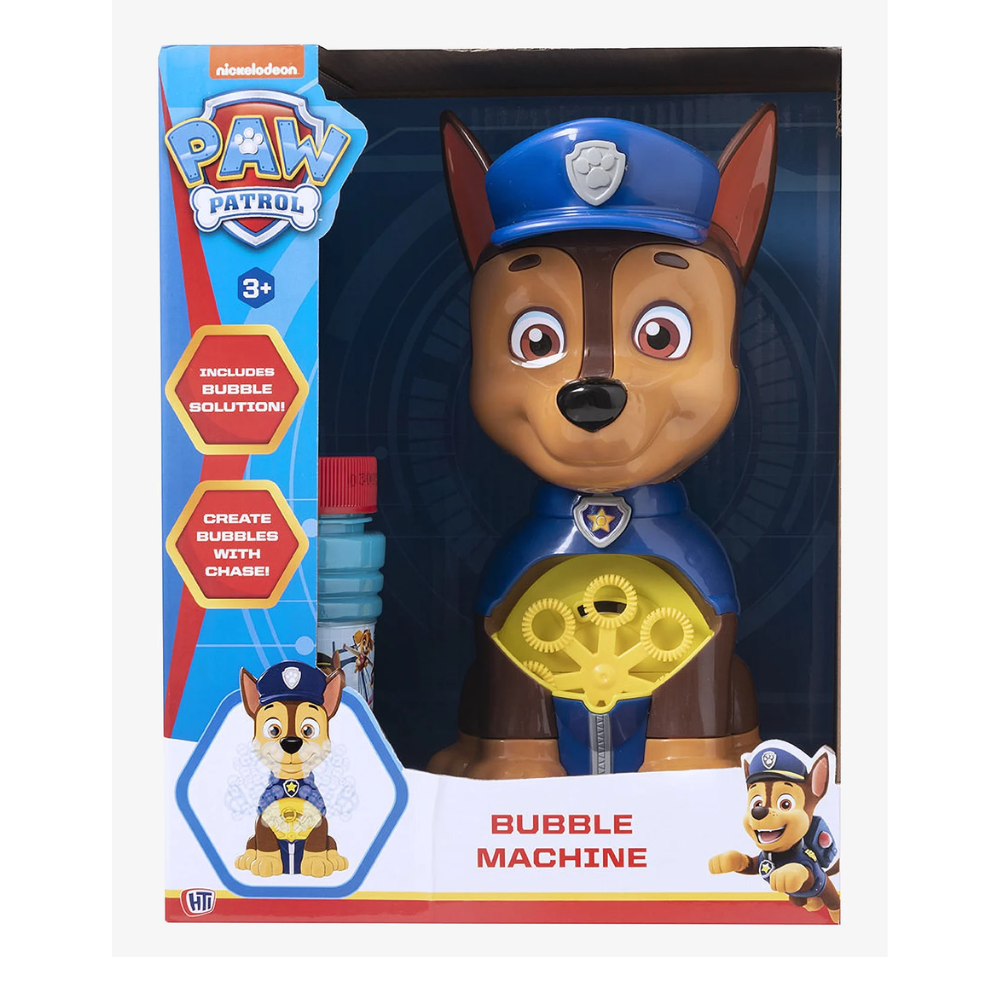 Paw Patrol Chase Bubble Machine - Toymaster - Fagan Toys
