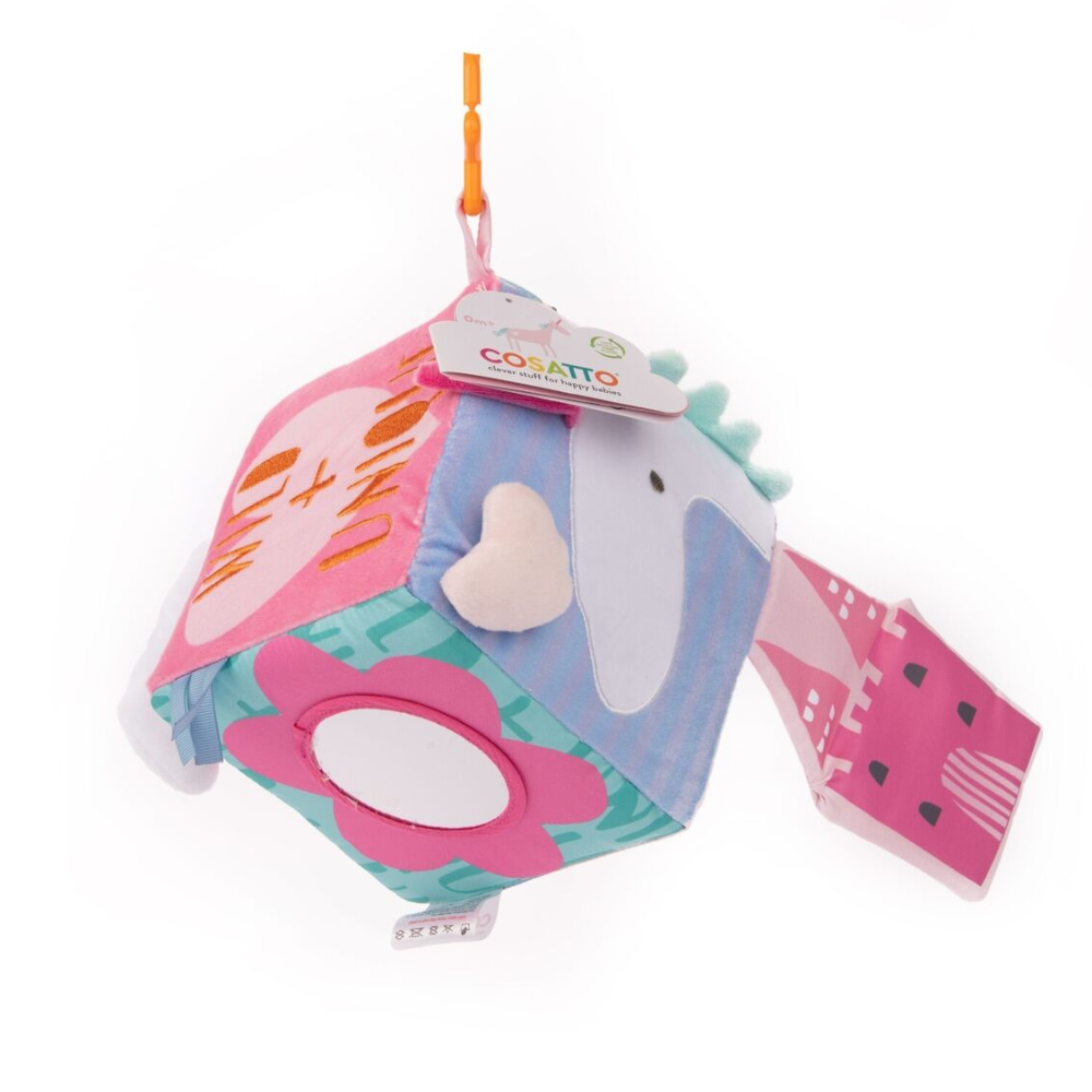Cosatto Clever Clogs Cube - Unicornland - Toymaster - Fagan Toys