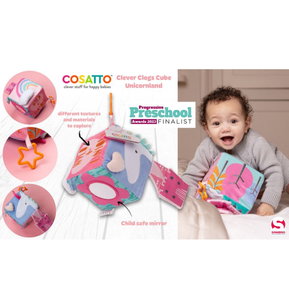 Cosatto Clever Clogs Cube - Unicornland