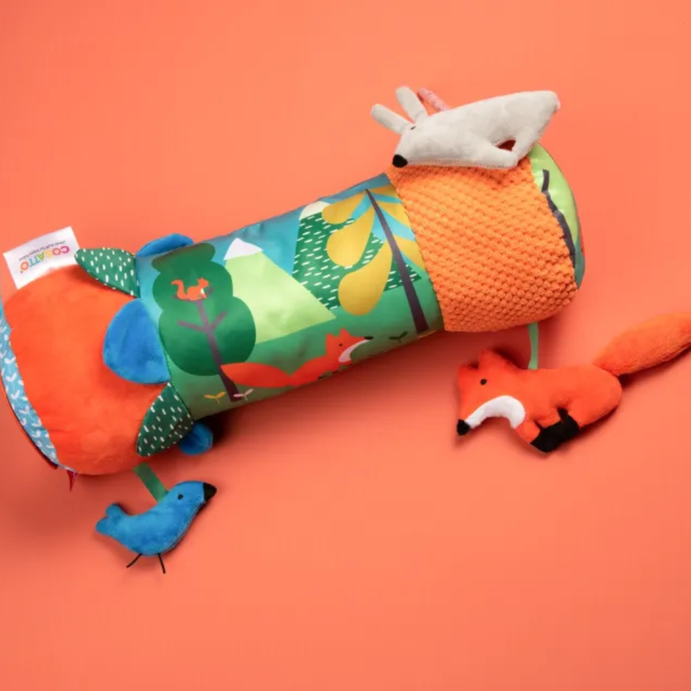 Cosatto Tummy Time Roller - Mr Fox - Toymaster - Fagan Toys